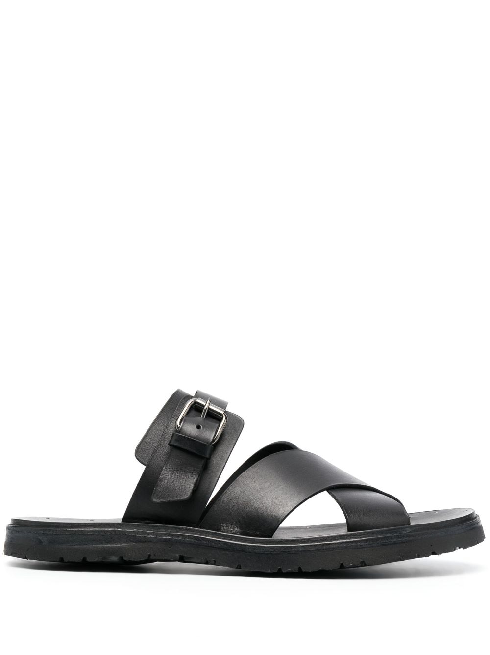 Officine Creative Chios 008 leather sandals - Black von Officine Creative