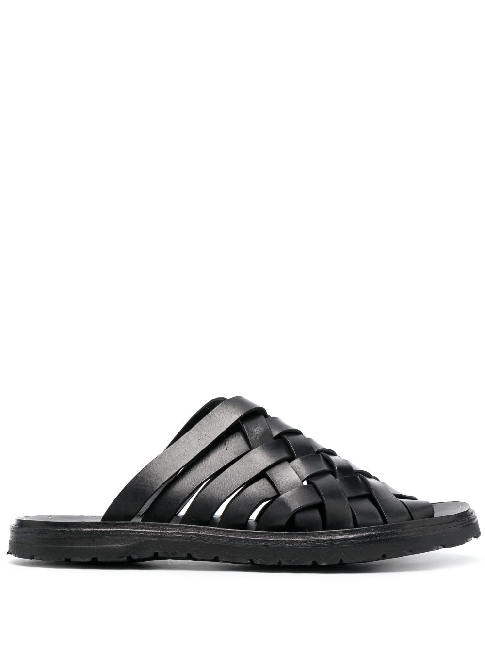 Officine Creative Chios 009 leather sandals - Black von Officine Creative