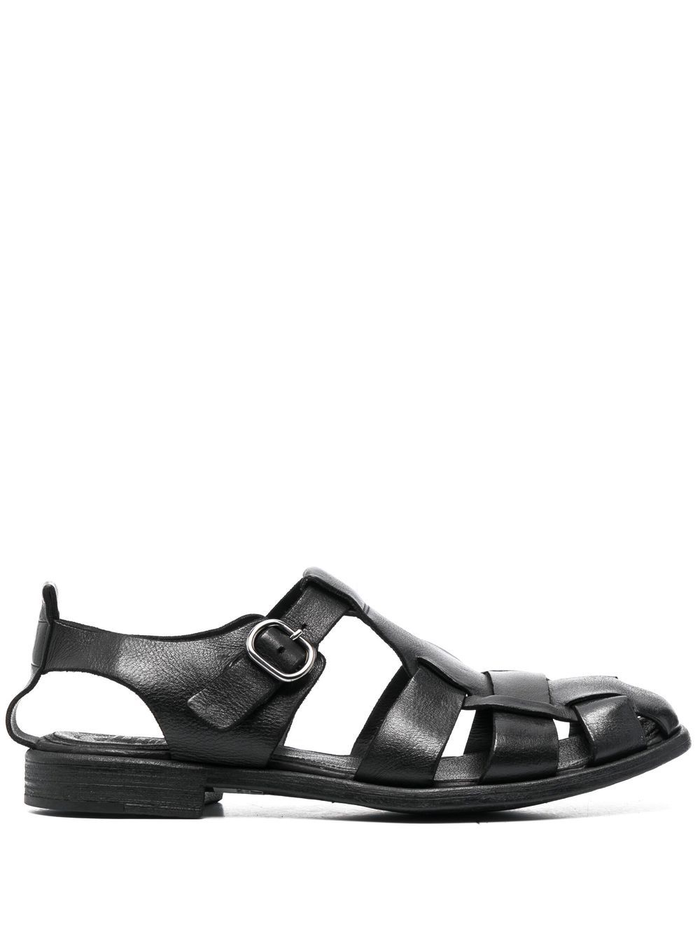 Officine Creative Chronicle leather sandals - Black von Officine Creative