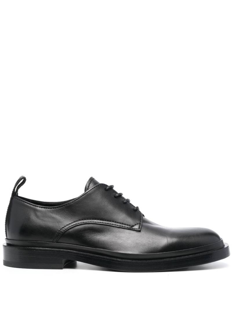 Officine Creative Concrete 003 leather derby shoes - Black von Officine Creative