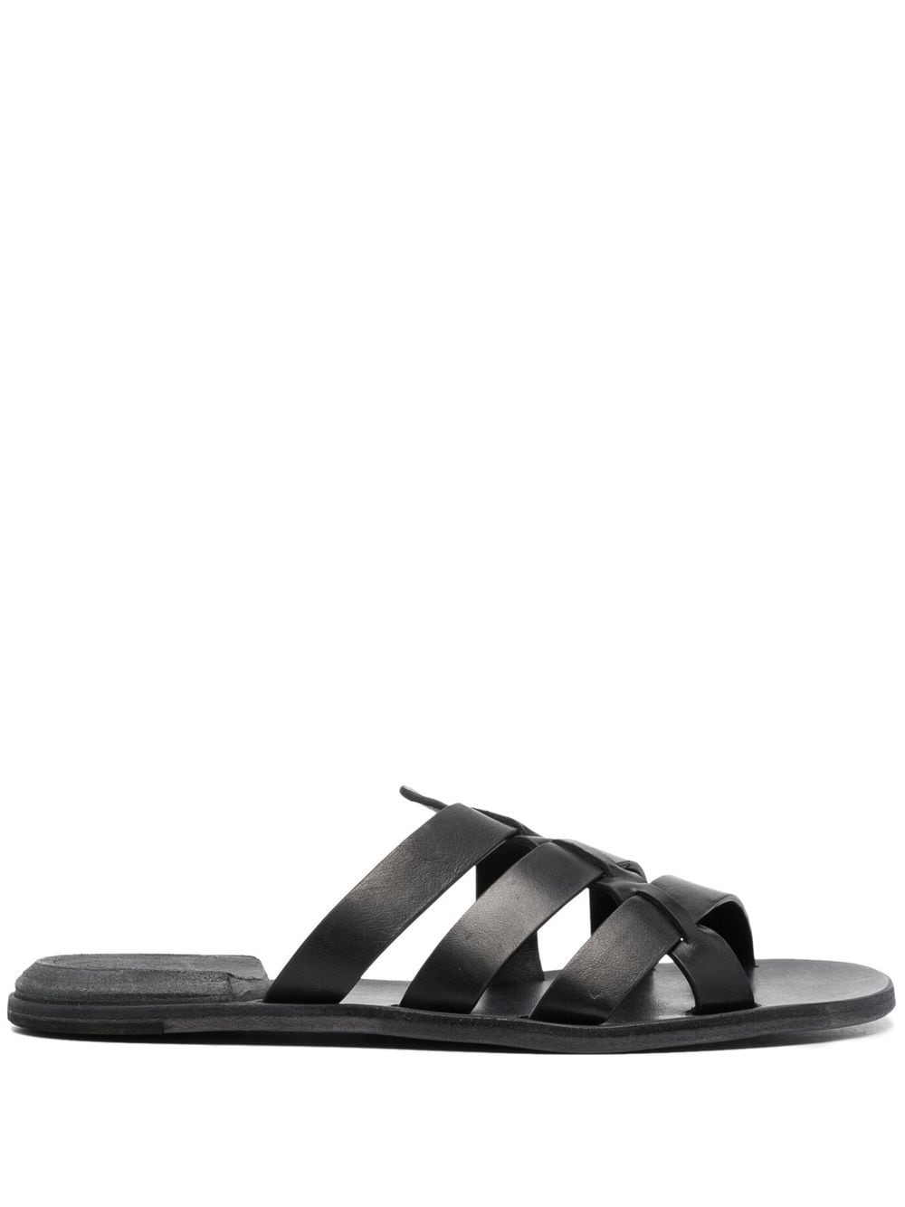 Officine Creative Contraire 101 flat sandals - Black von Officine Creative