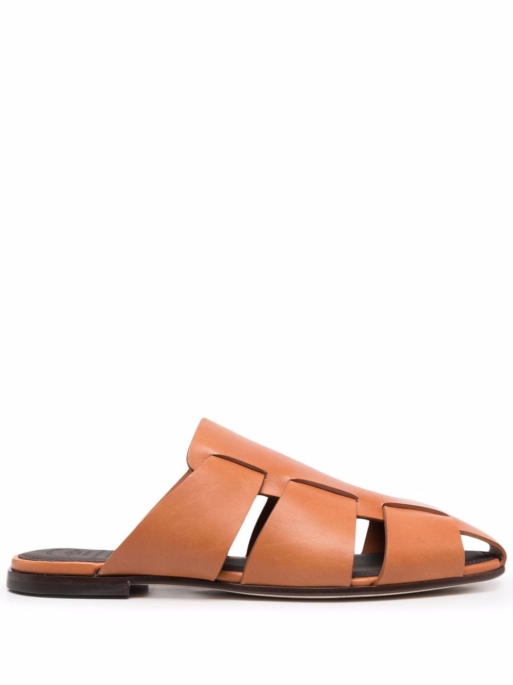 Officine Creative Cuba 001 caged-strap mules - Brown von Officine Creative