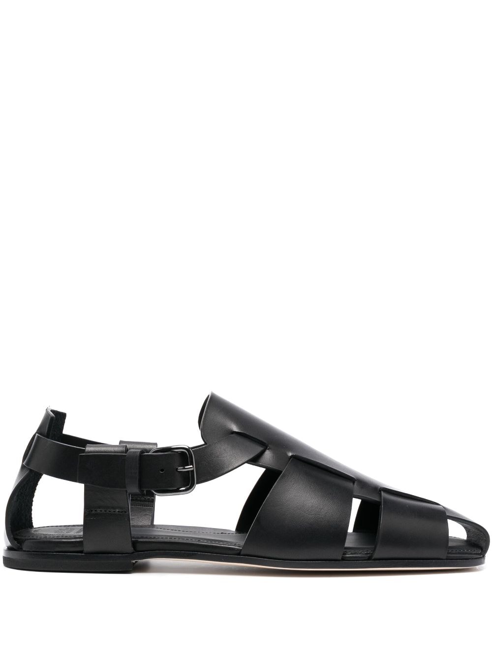 Officine Creative Fidel 001 leather sandals - Black von Officine Creative