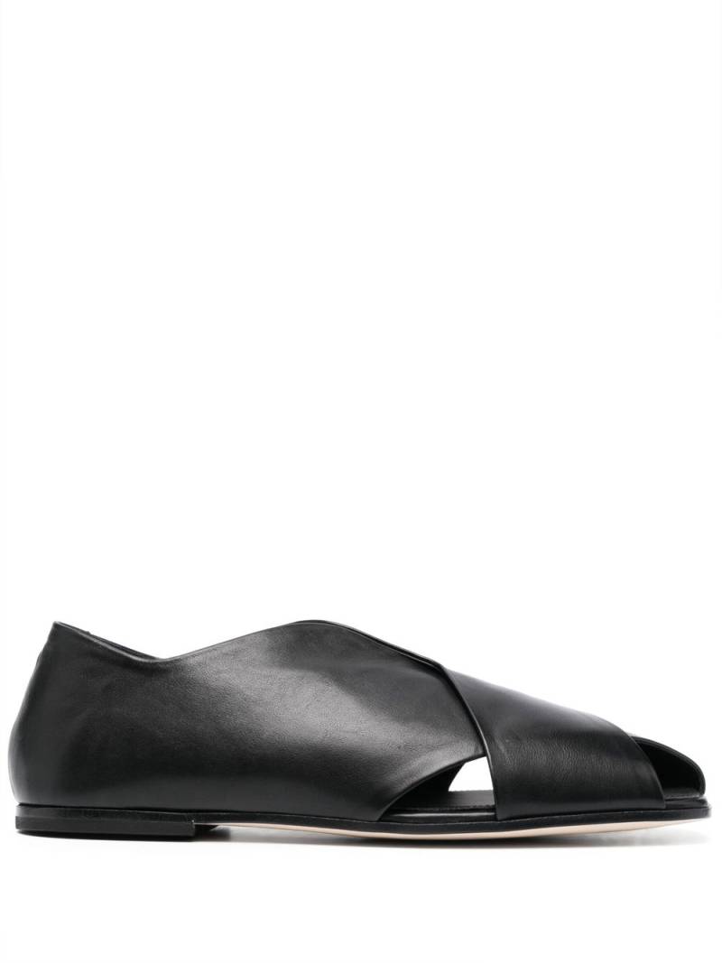 Officine Creative Fidel 007 leather sandals - Black von Officine Creative