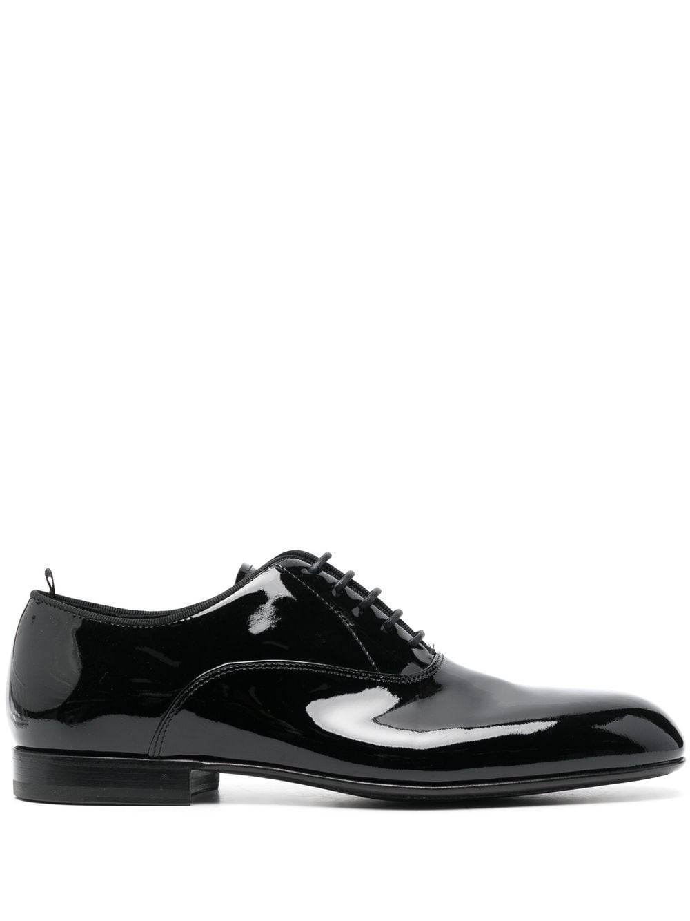 Officine Creative Harvey patent-leather Oxford shoes - Black von Officine Creative