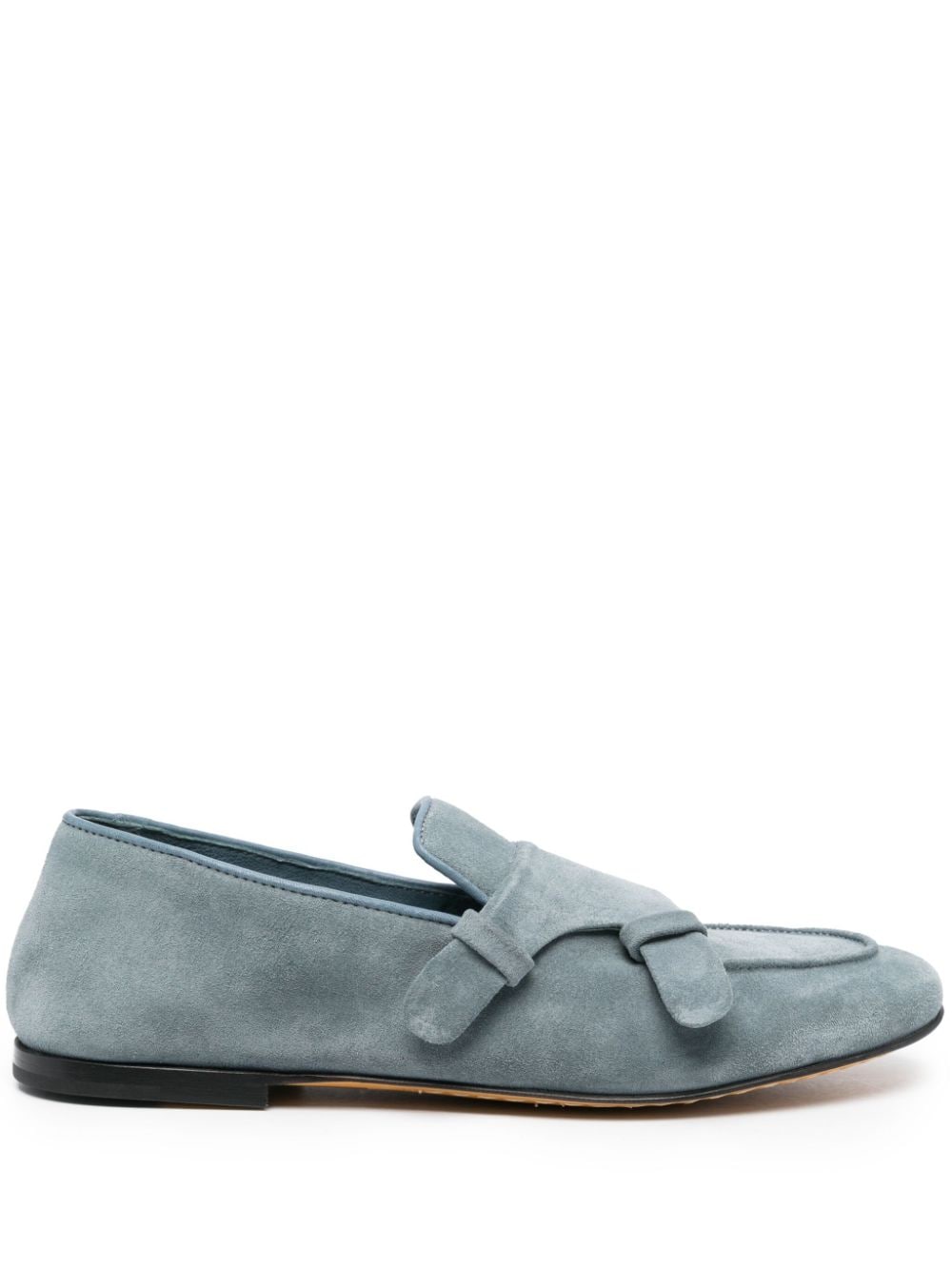 Officine Creative Herbie suede loafers - Blue von Officine Creative