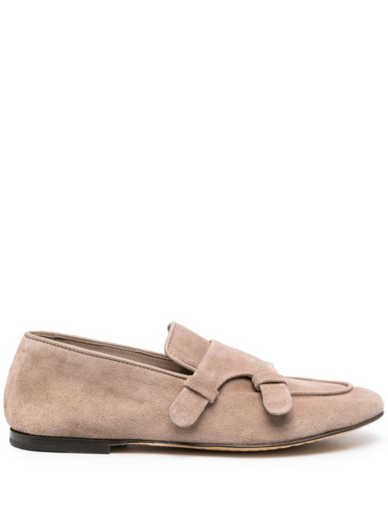 Officine Creative Herbie suede loafers - Neutrals von Officine Creative