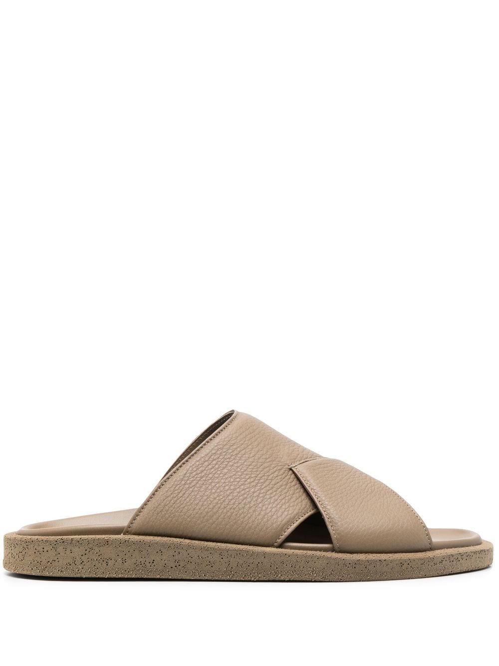 Officine Creative Inner crossover-strap sandals - Brown von Officine Creative