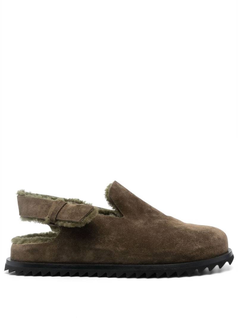 Officine Creative Introspectus 002 suede sandals - Green von Officine Creative