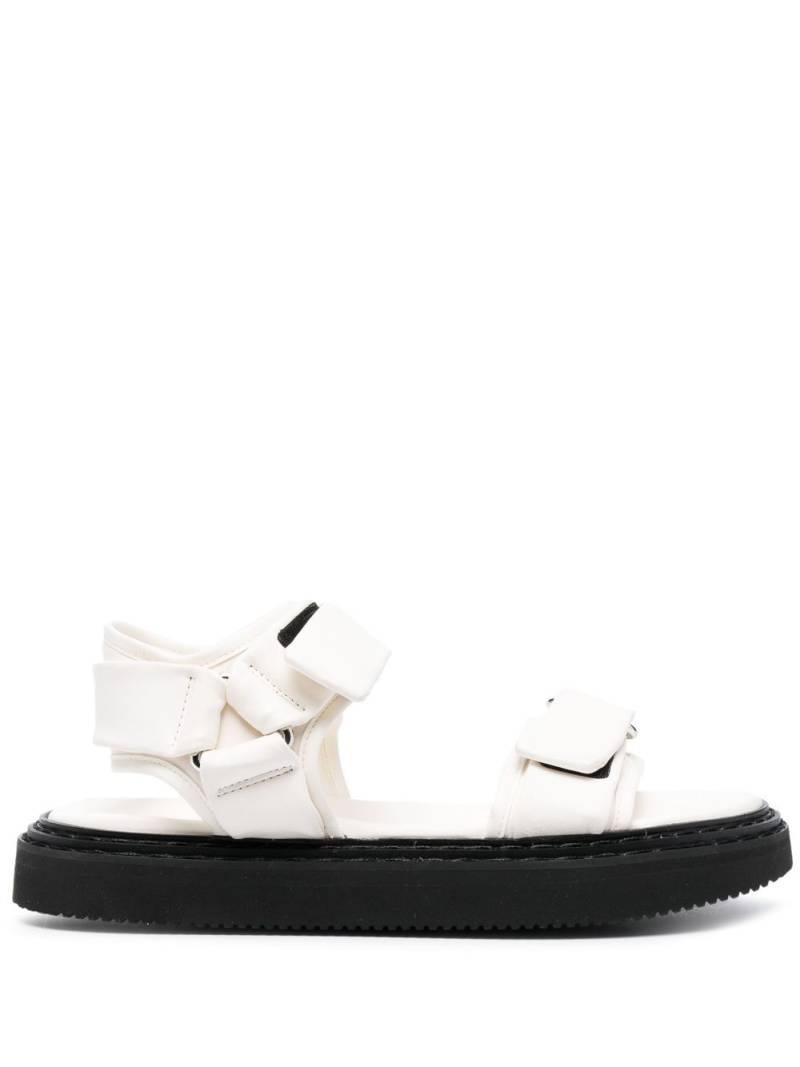 Officine Creative Ios 002 leather sandals - White von Officine Creative