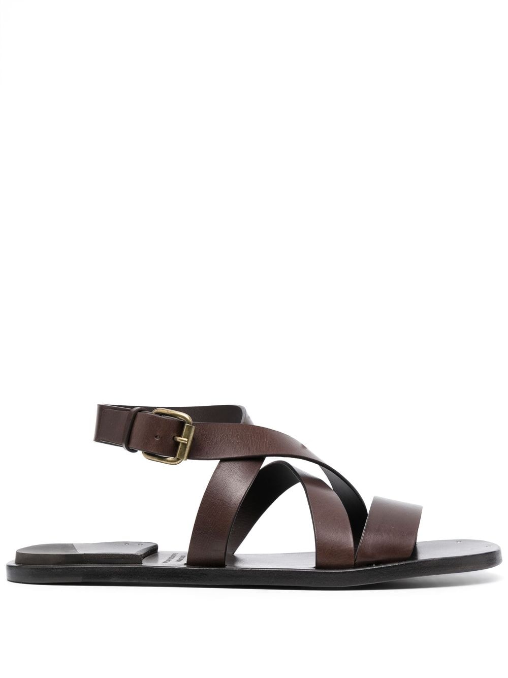 Officine Creative Kontraire 012 leather sandals - Brown von Officine Creative