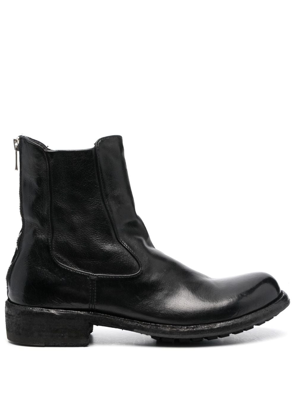 Officine Creative Legrand leather ankle boots - Black von Officine Creative