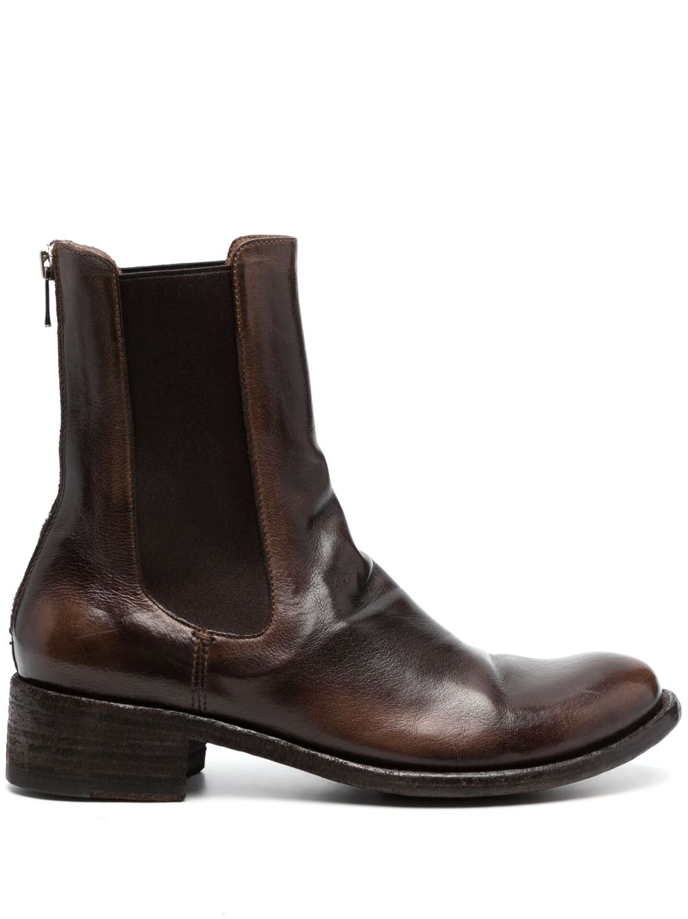 Officine Creative Lison 017 leather ankle boots - Brown von Officine Creative