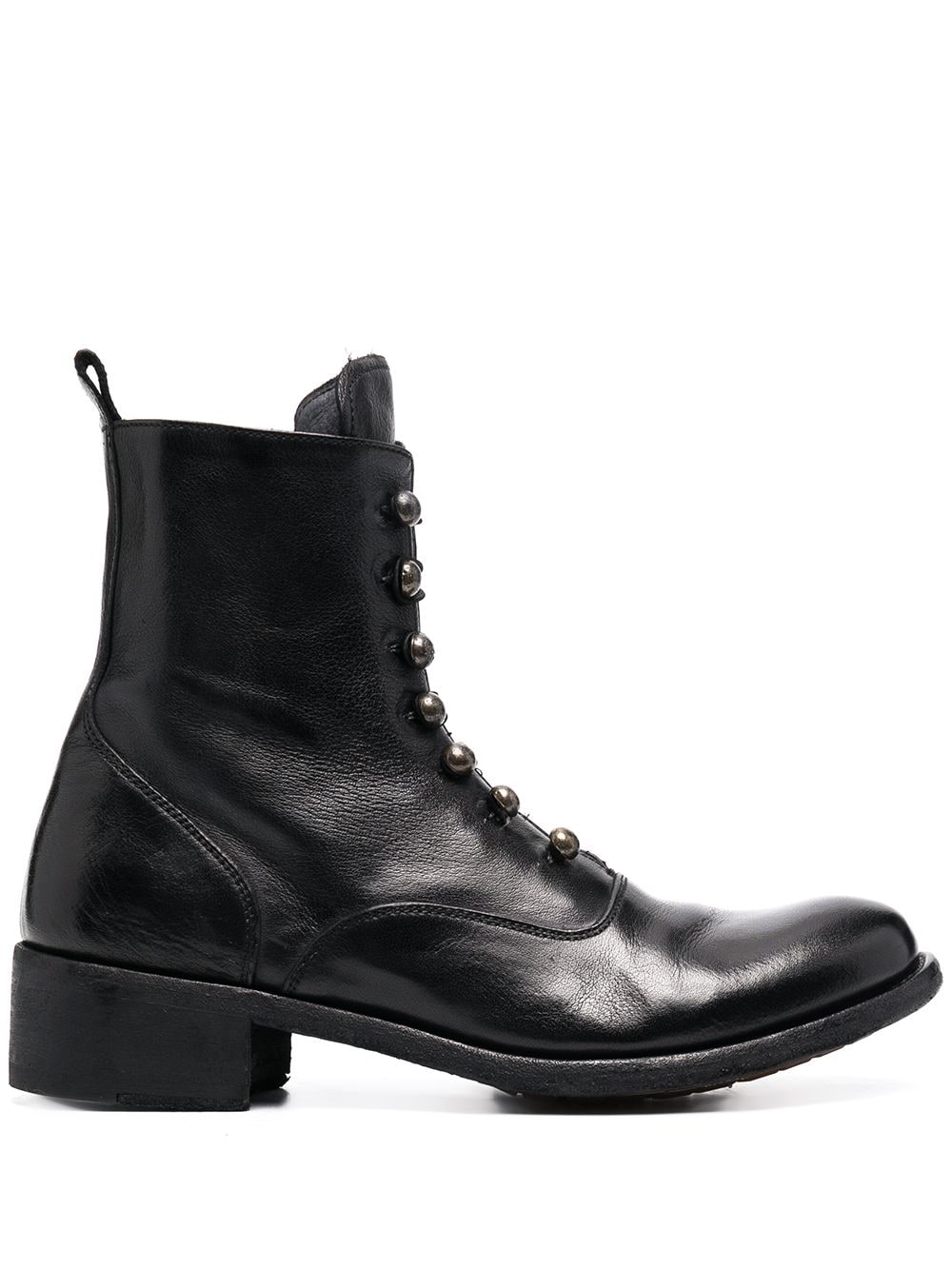 Officine Creative Lison lace-up boots - Black von Officine Creative