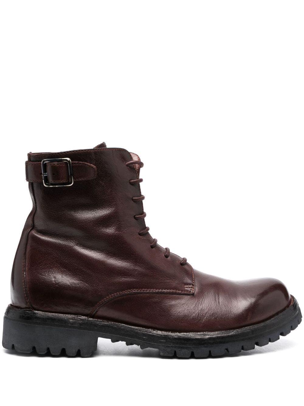 Officine Creative Loraine 001 leather ankle boots - Brown von Officine Creative