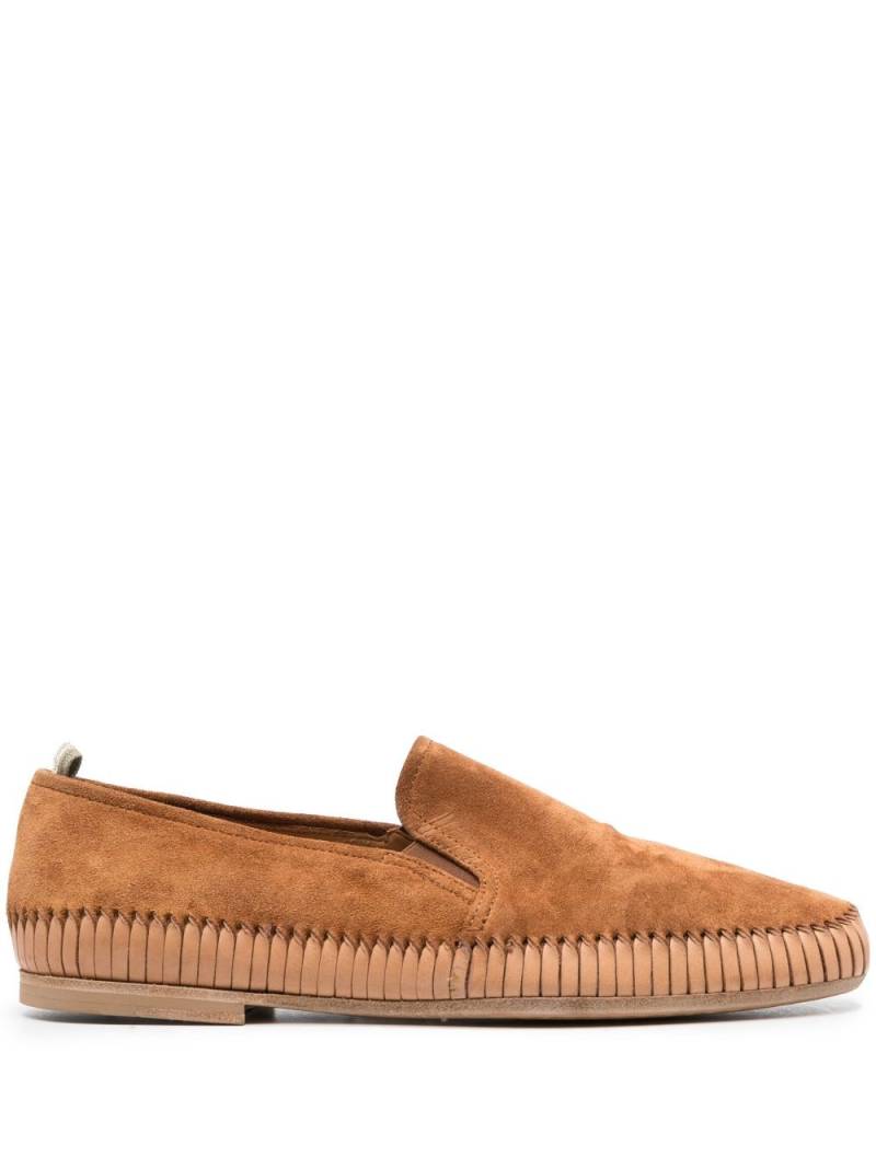 Officine Creative Maurice 002 suede loafers - Brown von Officine Creative