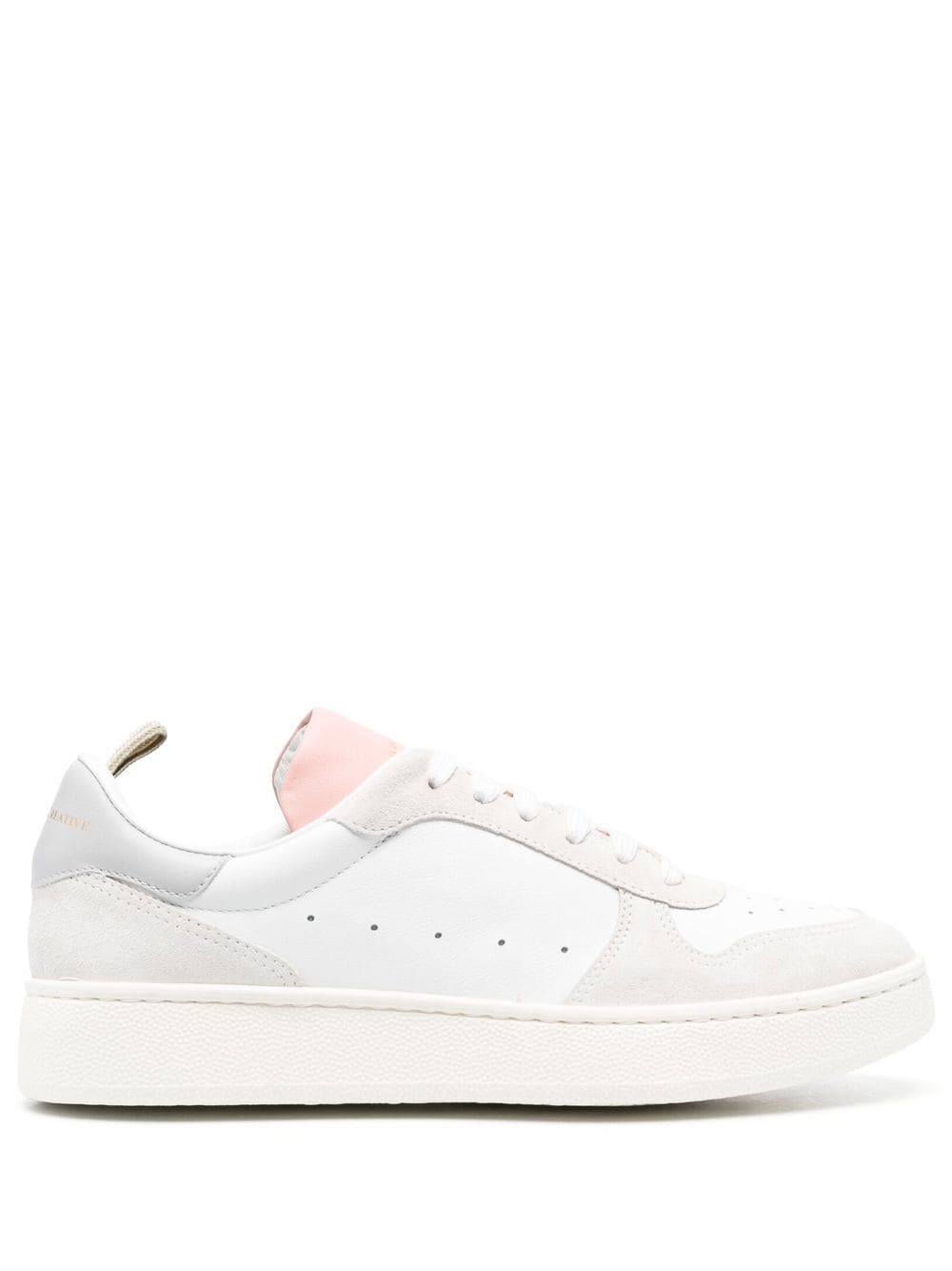 Officine Creative Mower 110 panelled sneakers - White von Officine Creative