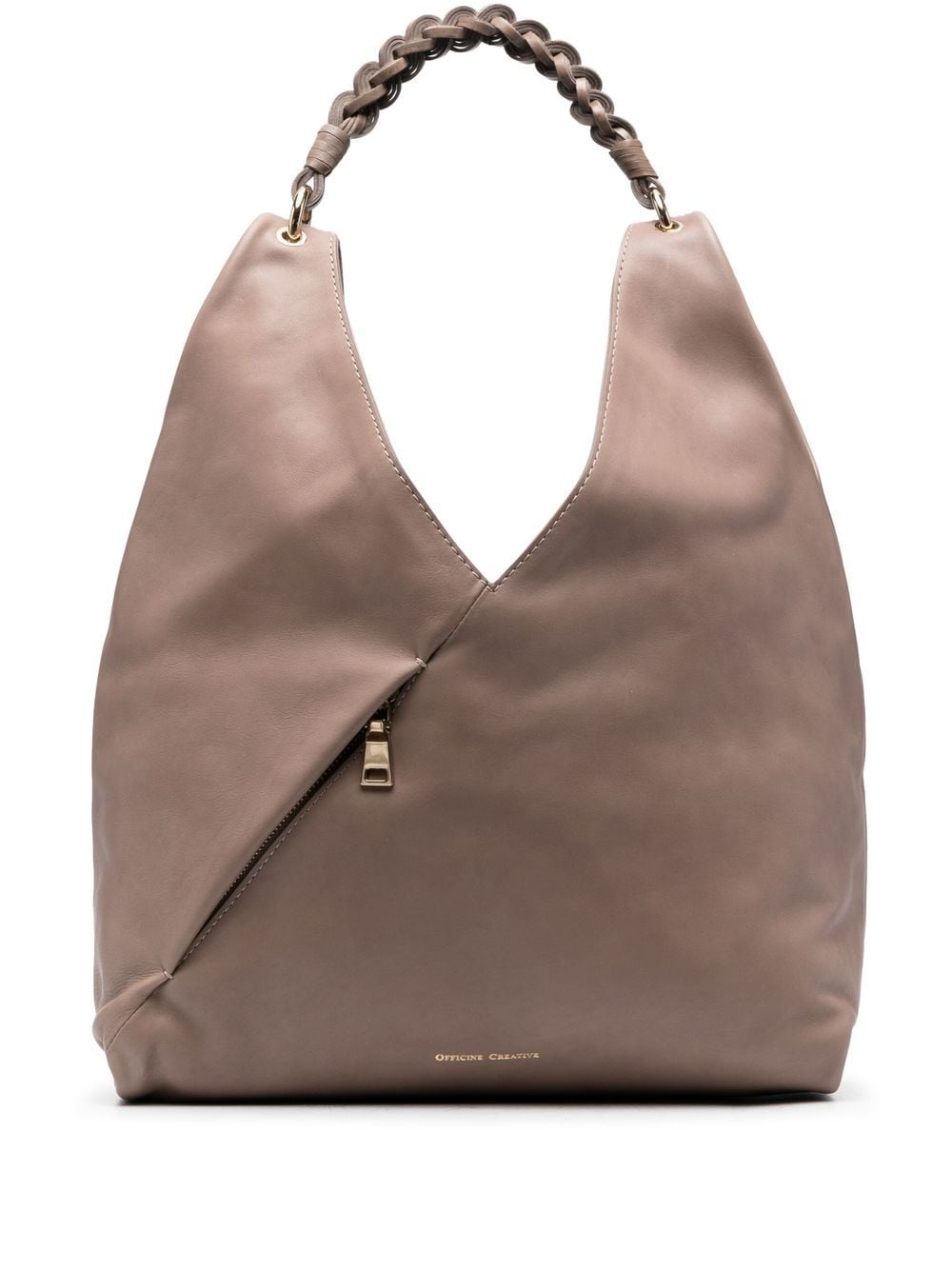 Officine Creative Nolita woven shoulder bag - Brown von Officine Creative