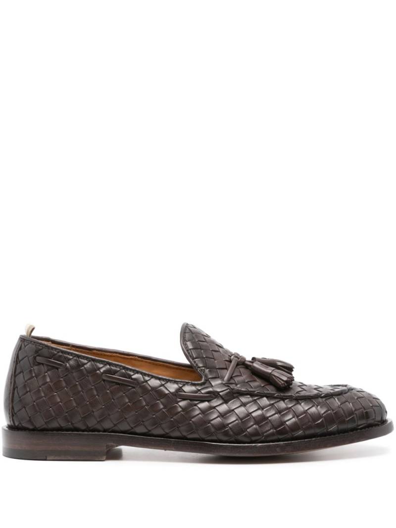 Officine Creative Opera 004 leather loafers - Brown von Officine Creative