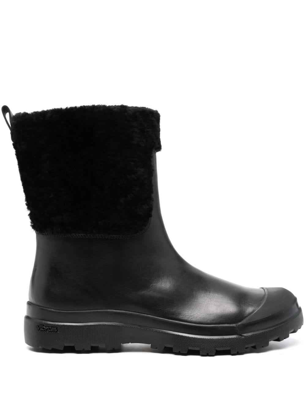 Officine Creative Pallet shearling boots - Black von Officine Creative