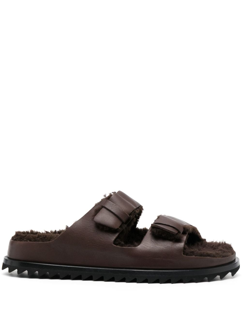 Officine Creative Pelagie D'hiver slide sandals - Brown von Officine Creative