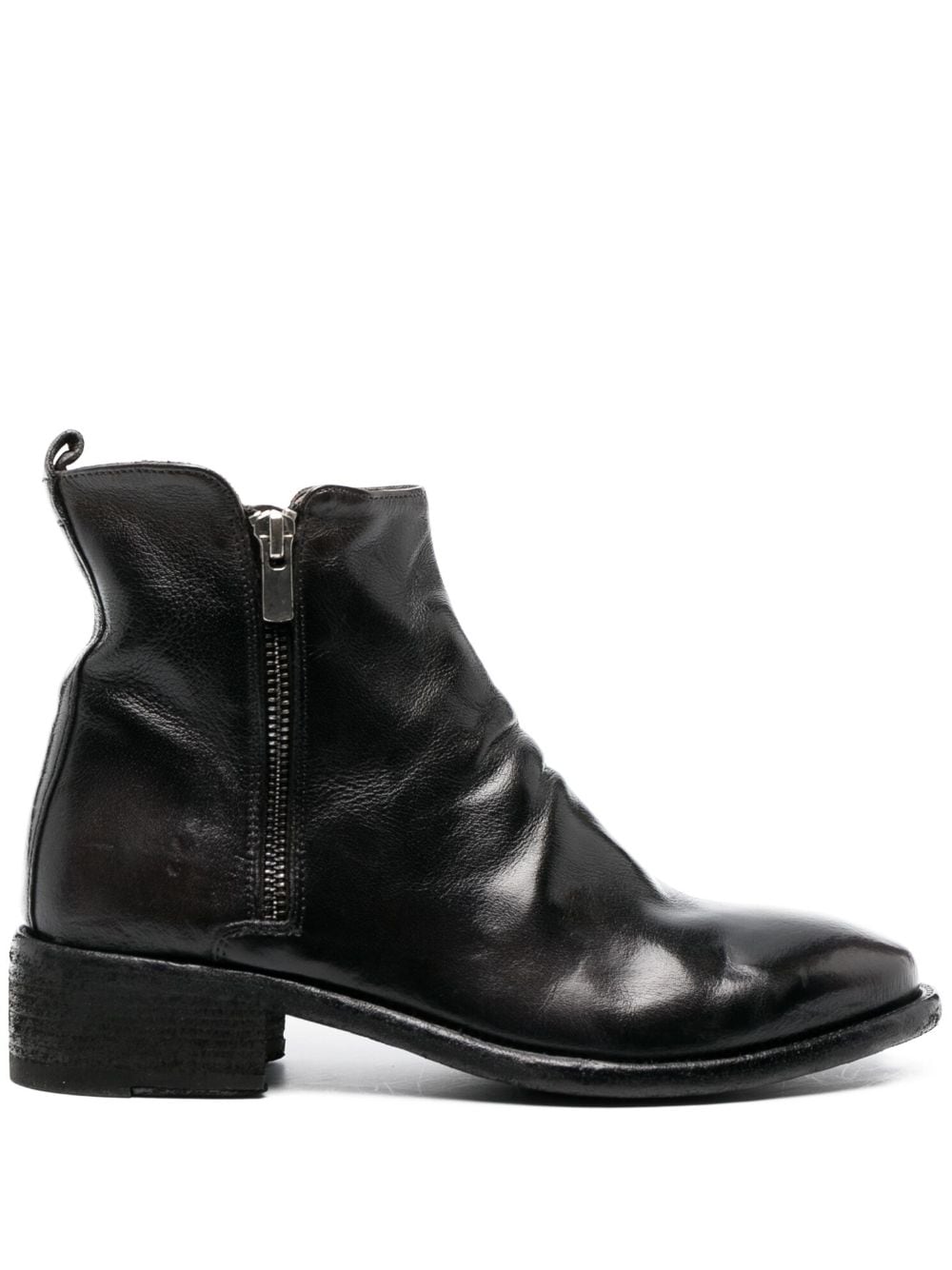 Officine Creative Seline 40mm leather boots - Black von Officine Creative