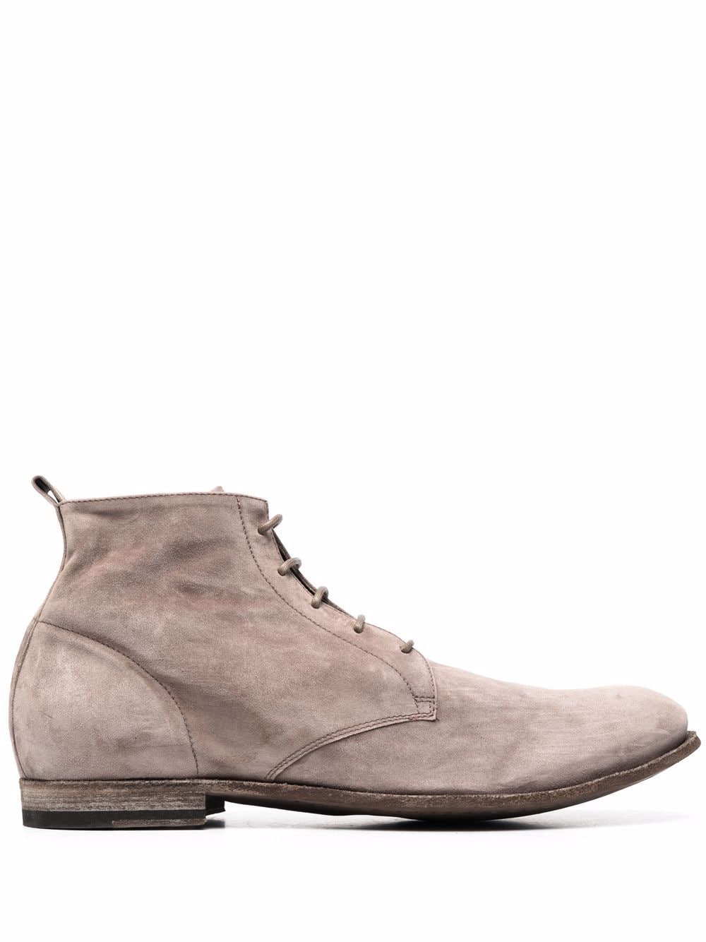 Officine Creative Stereo lace-up boots - Grey von Officine Creative