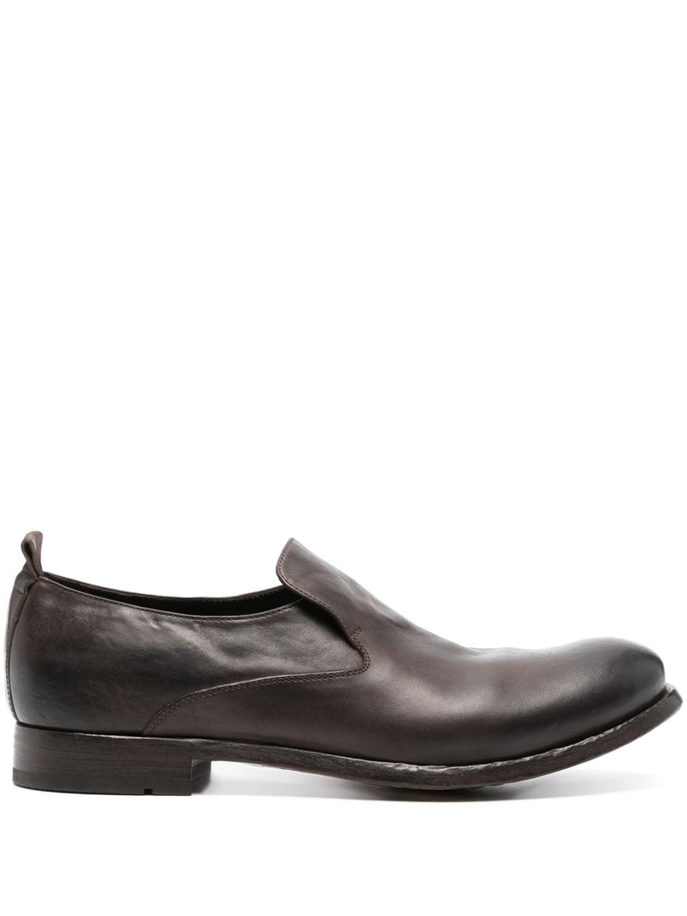 Officine Creative Stereo leather loafers - Brown von Officine Creative