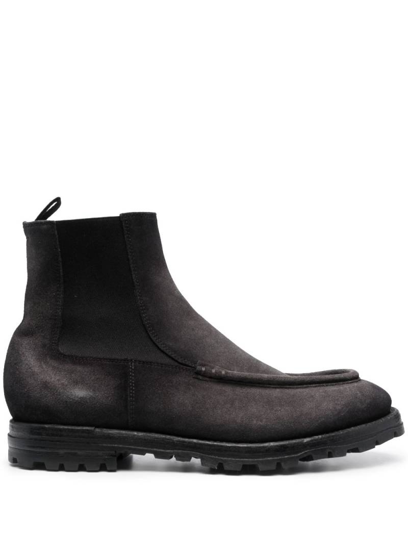 Officine Creative Vail slip-on leather boots - Grey von Officine Creative