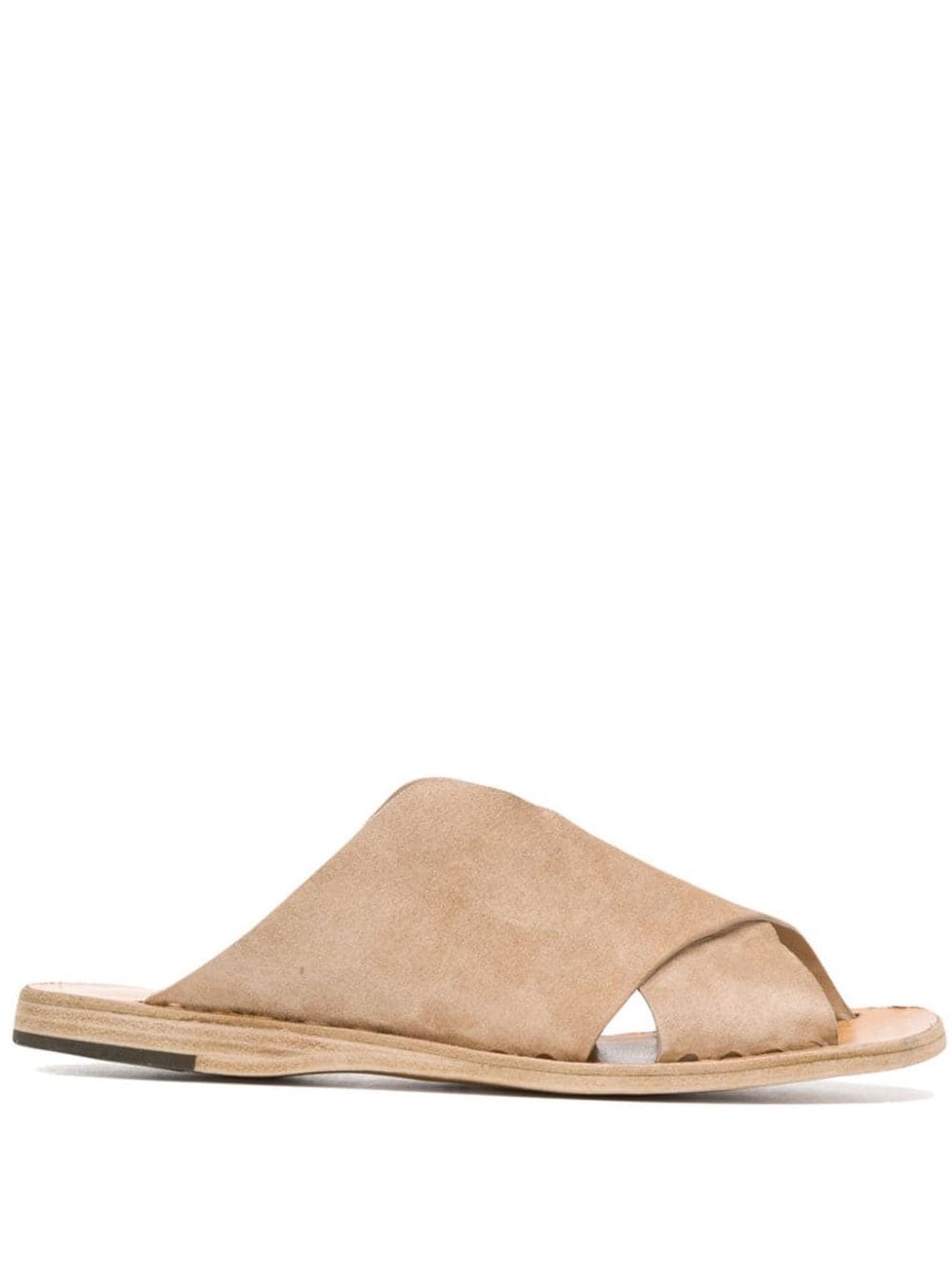 Officine Creative criss-cross slides - Neutrals von Officine Creative