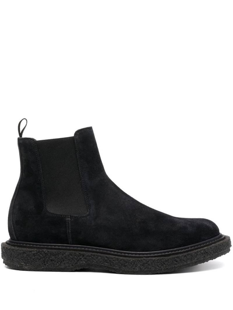 Officine Creative elasticated-panel suede boots - Black von Officine Creative