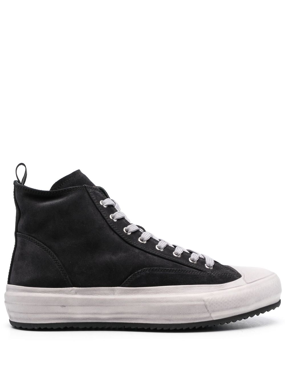 Officine Creative high-top leather sneakers - Black von Officine Creative