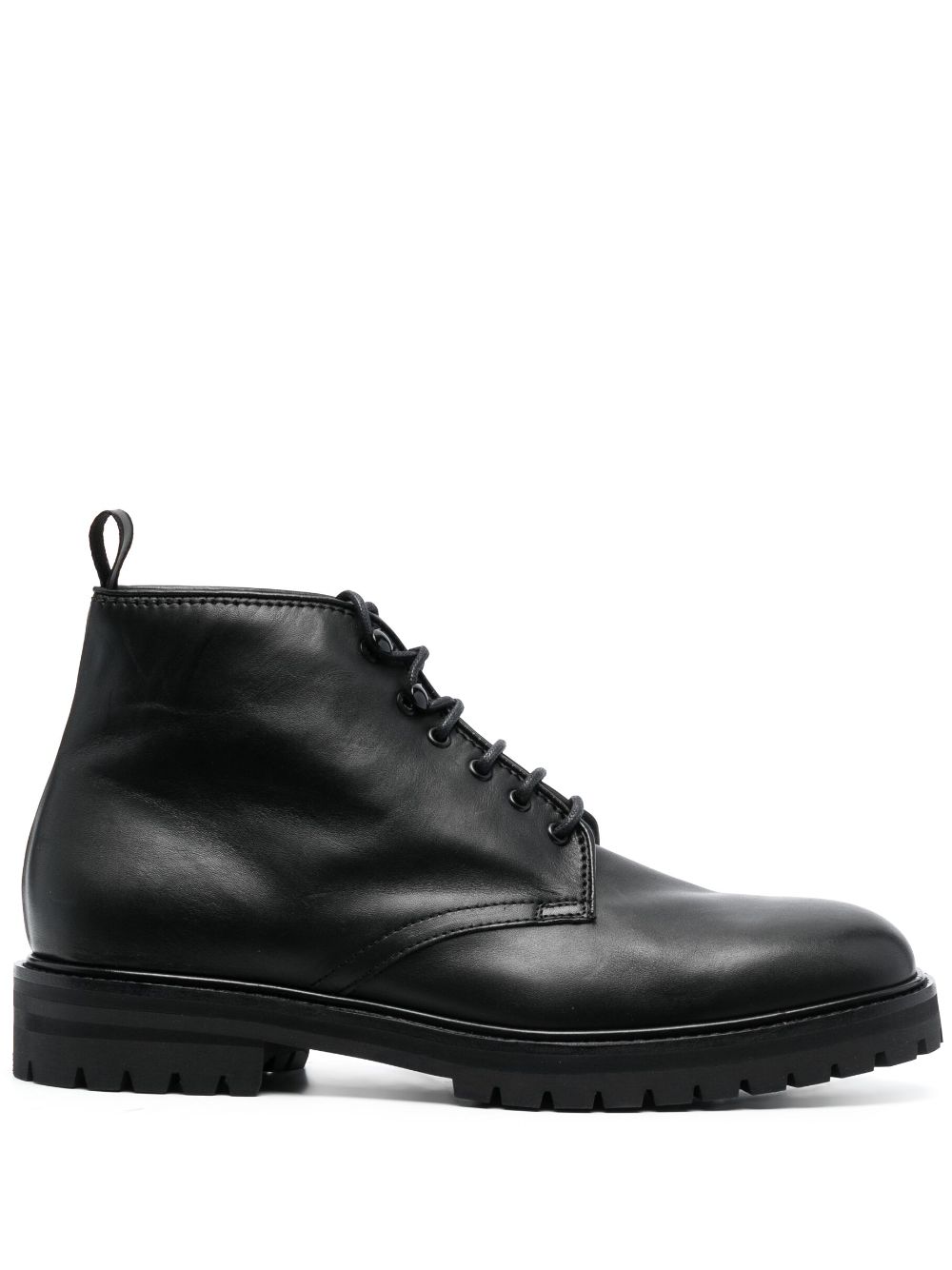 Officine Creative lace-up leather boots - Black von Officine Creative