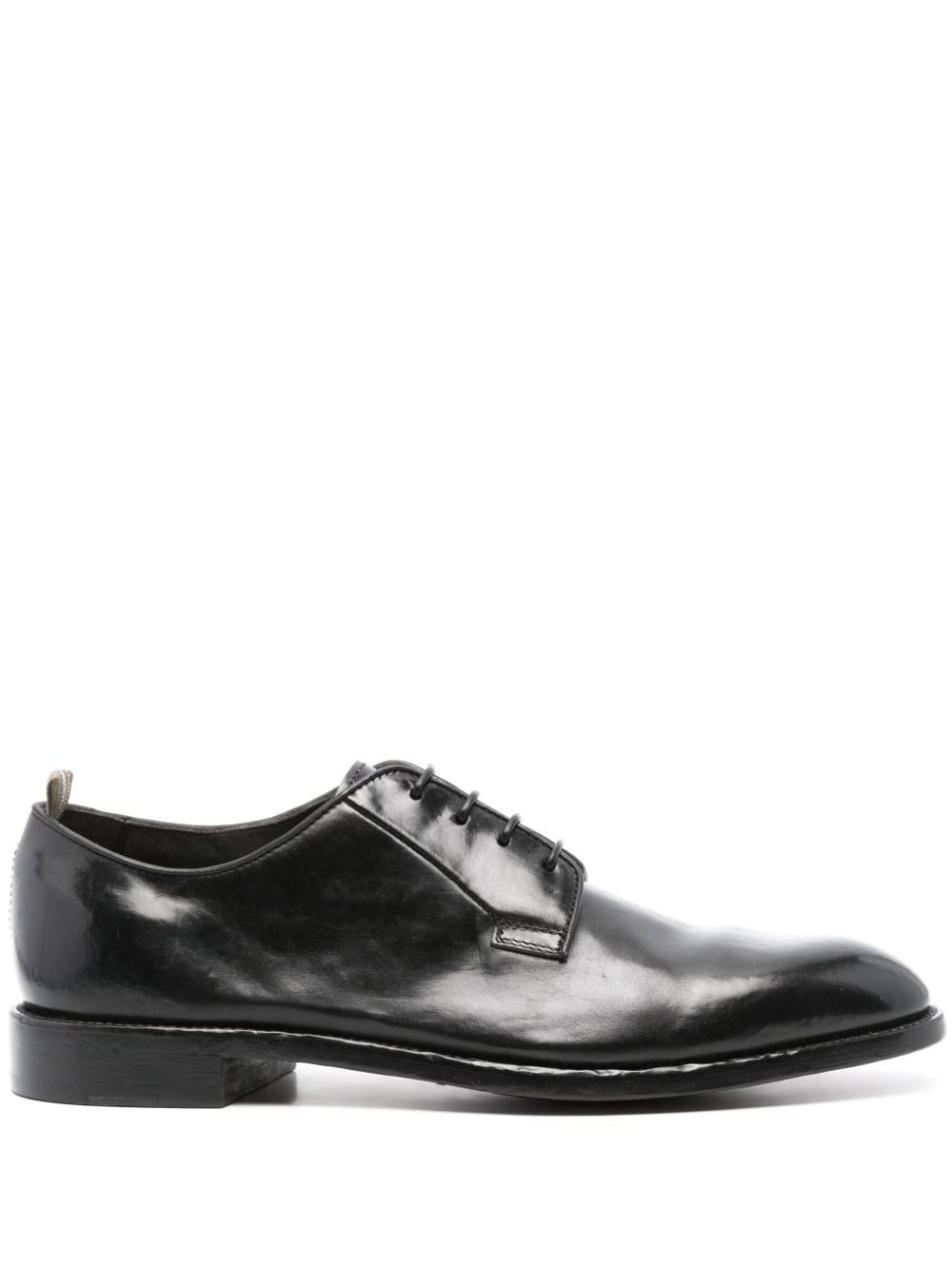 Officine Creative lace-up leather derby shoes - Black von Officine Creative