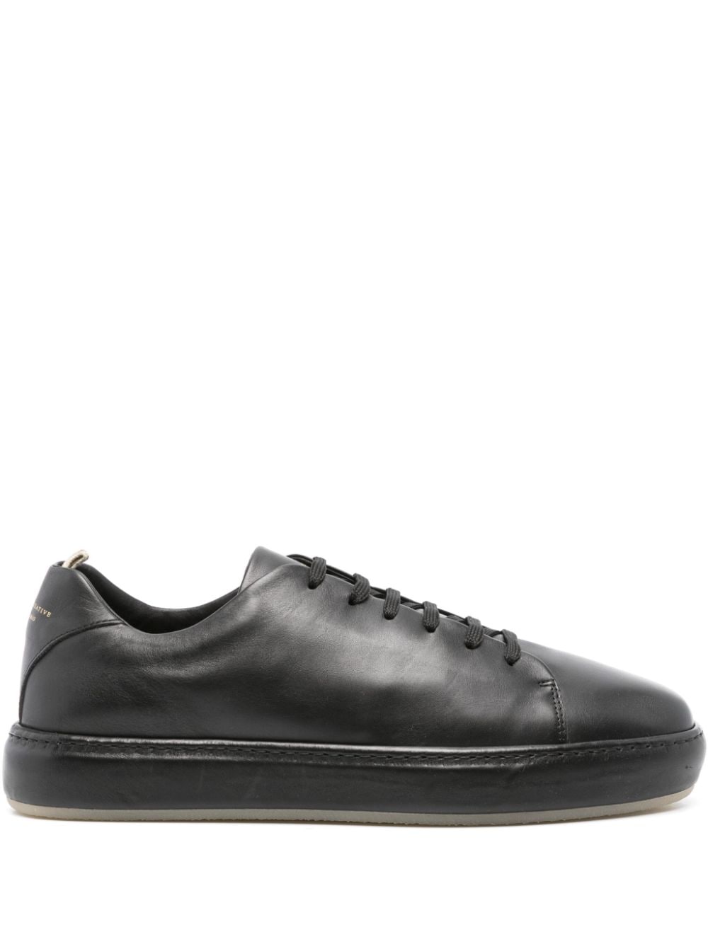 Officine Creative lace-up leather sneakers - Black von Officine Creative
