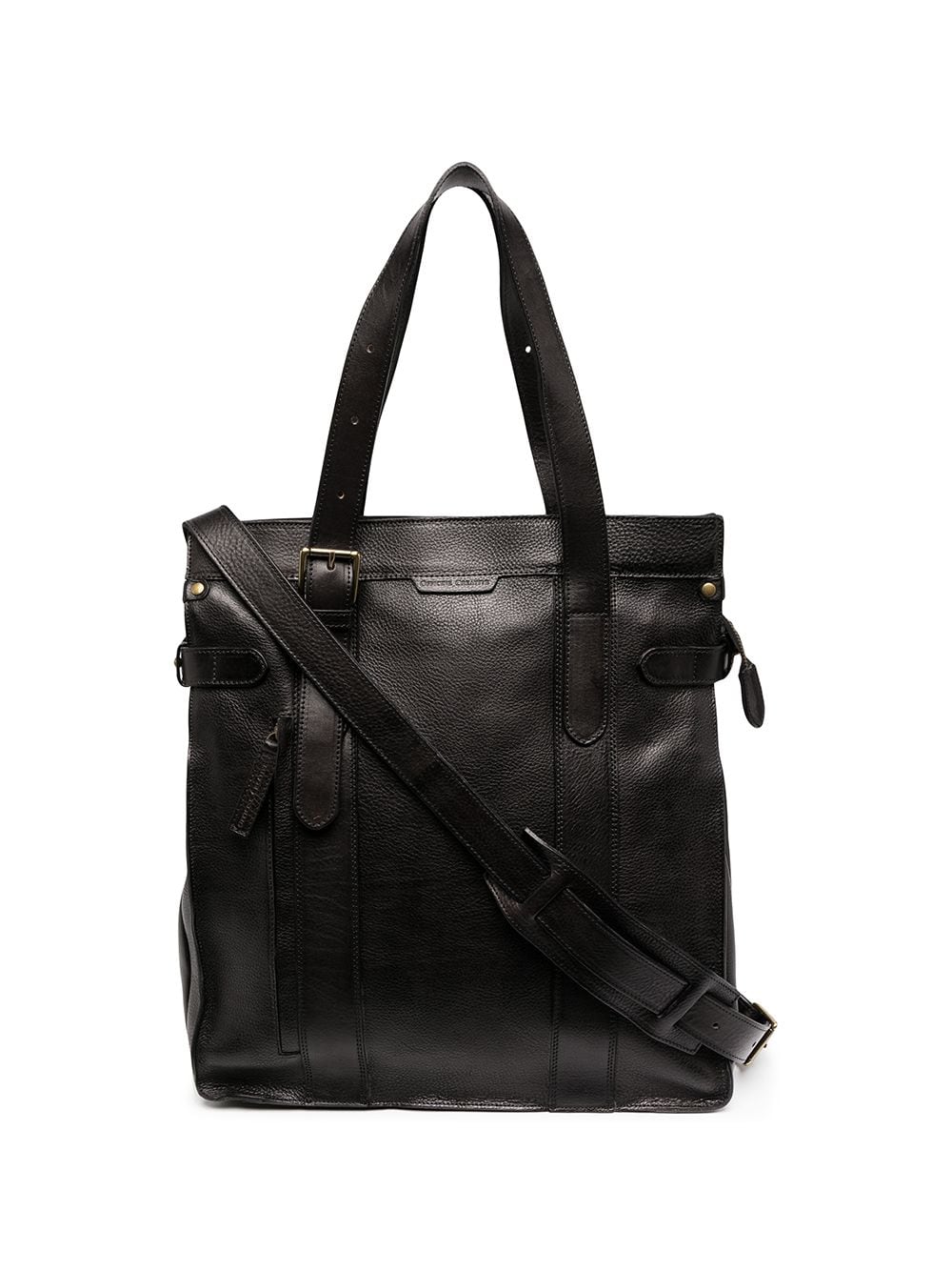 Officine Creative large leather tote bag - Black von Officine Creative