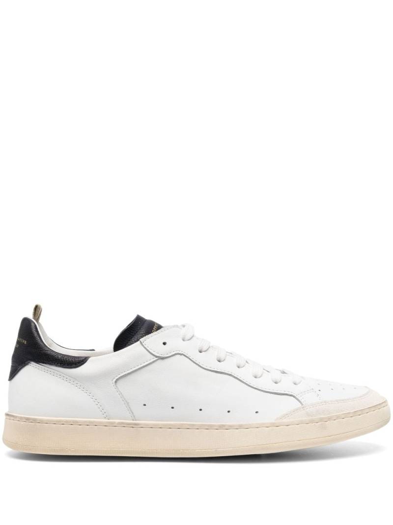 Officine Creative perforated low-top sneakers - White von Officine Creative