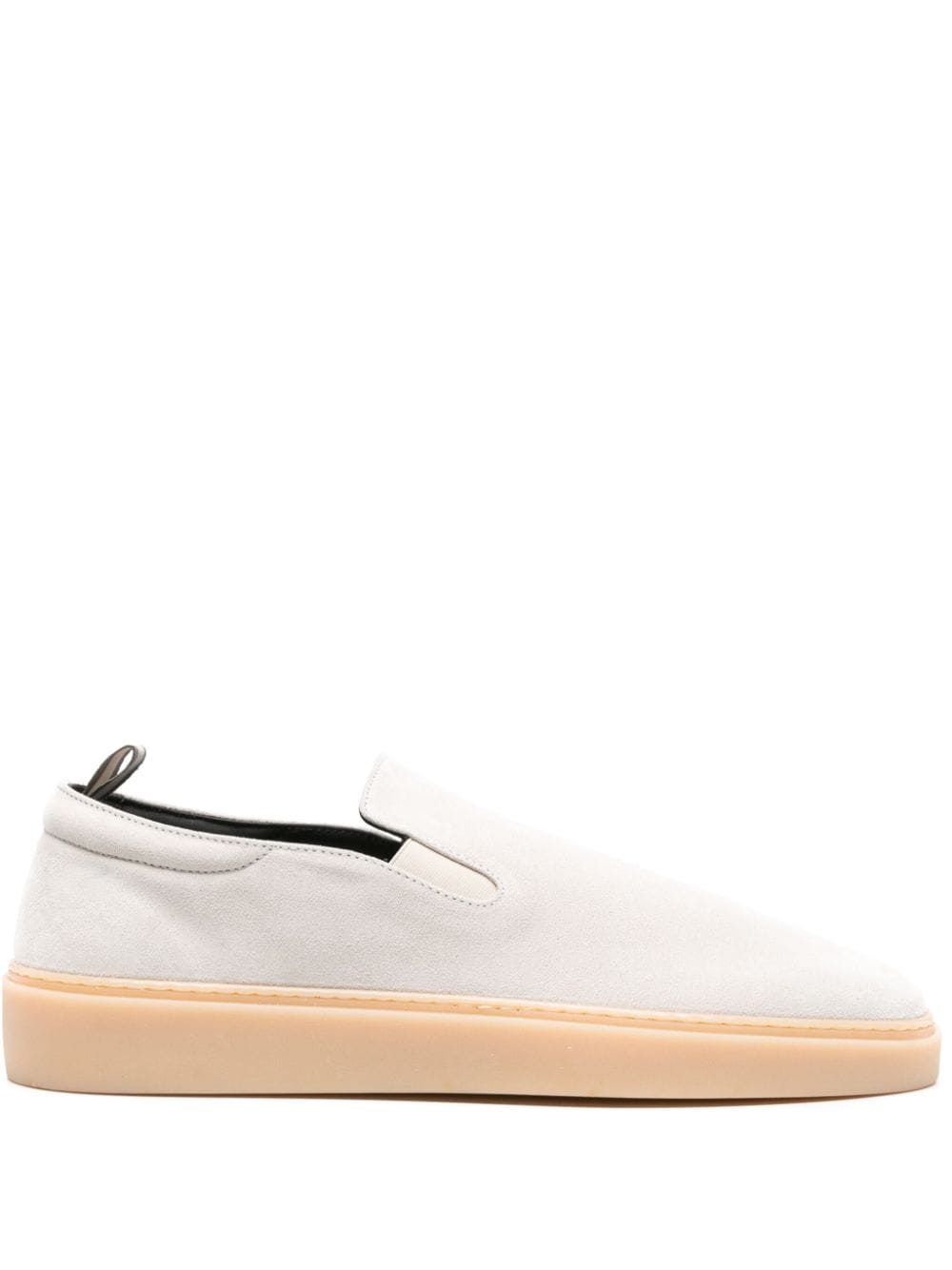 Officine Creative slip-on suede sneakers - White von Officine Creative