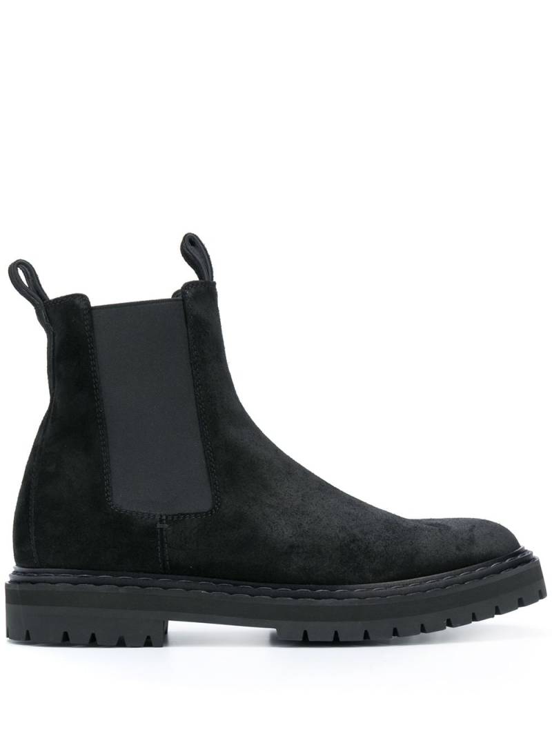 Officine Creative suede ankle boots - Black von Officine Creative