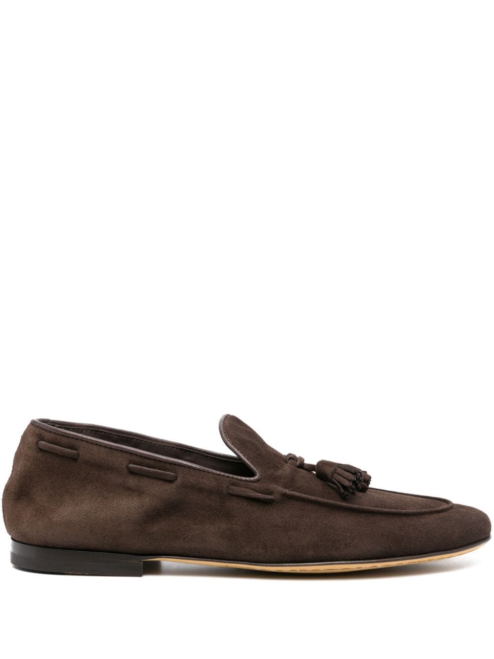 Officine Creative tassel-detailed suede loafers - Brown von Officine Creative