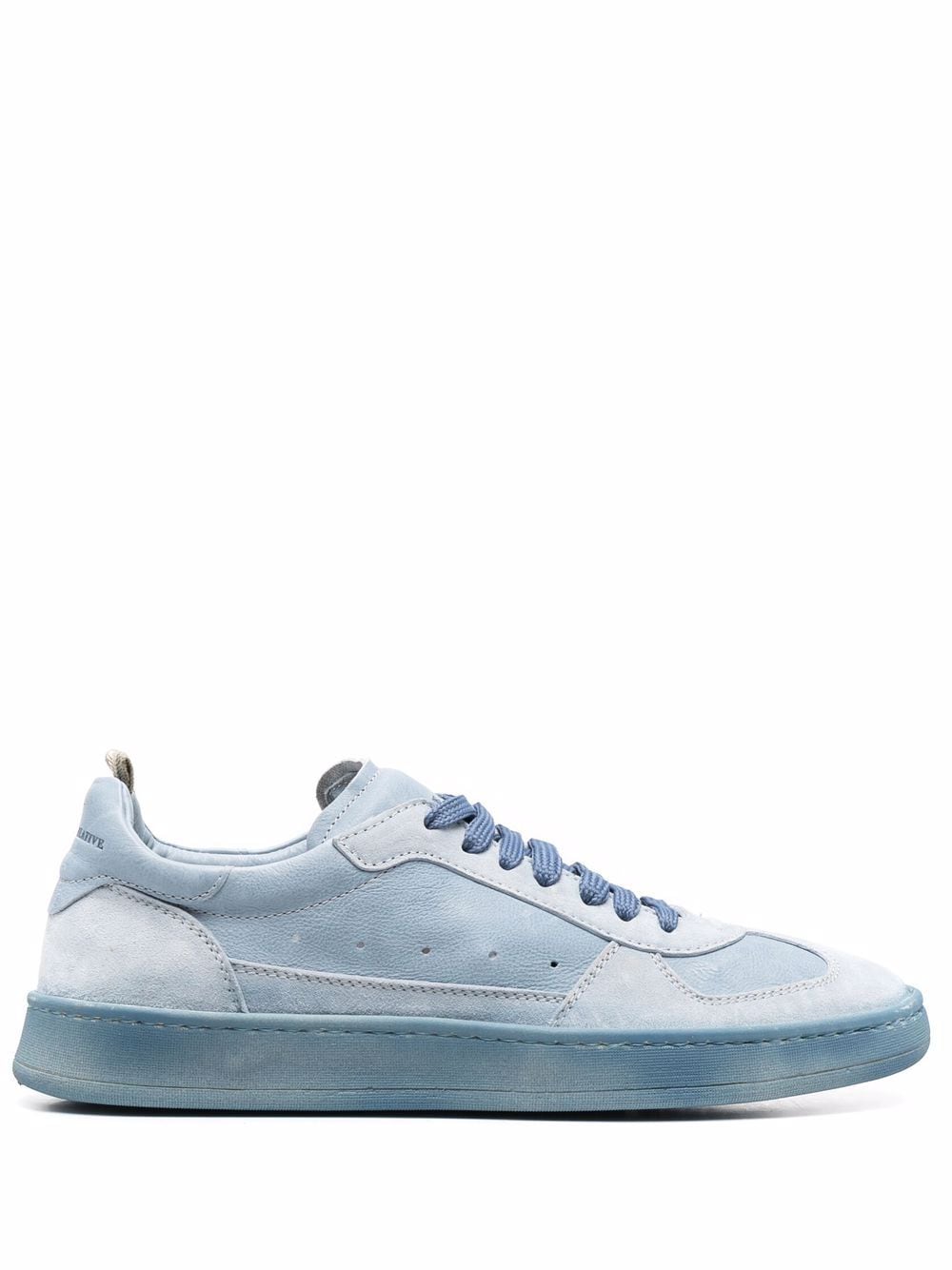 Officine Creative tonal leather sneakers - Blue von Officine Creative