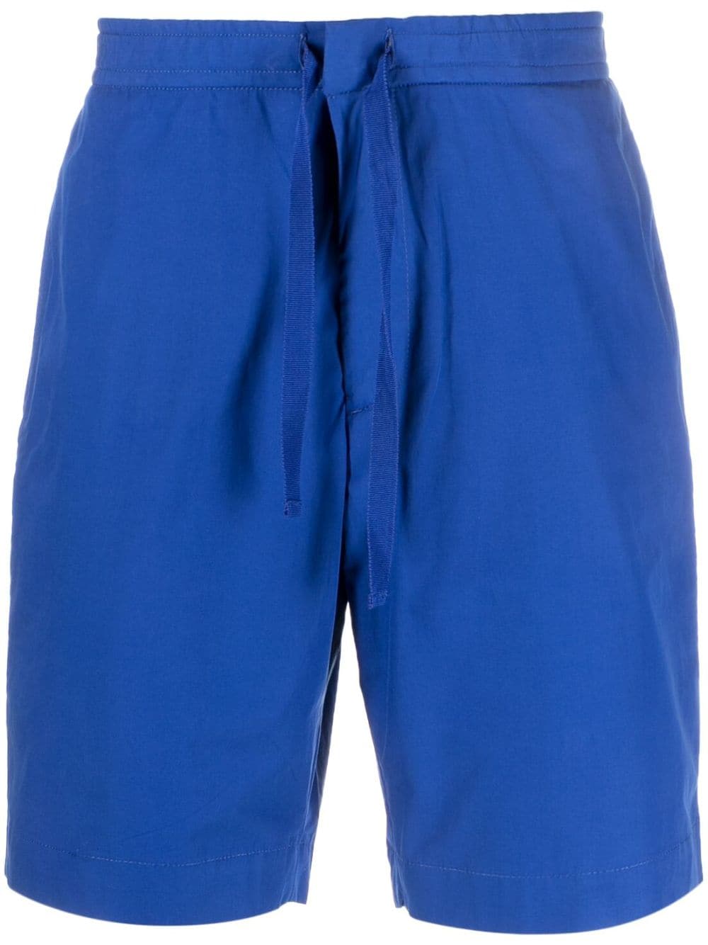 Officine Generale Joaquim drawstring-waist cotton shorts - Blue von Officine Generale