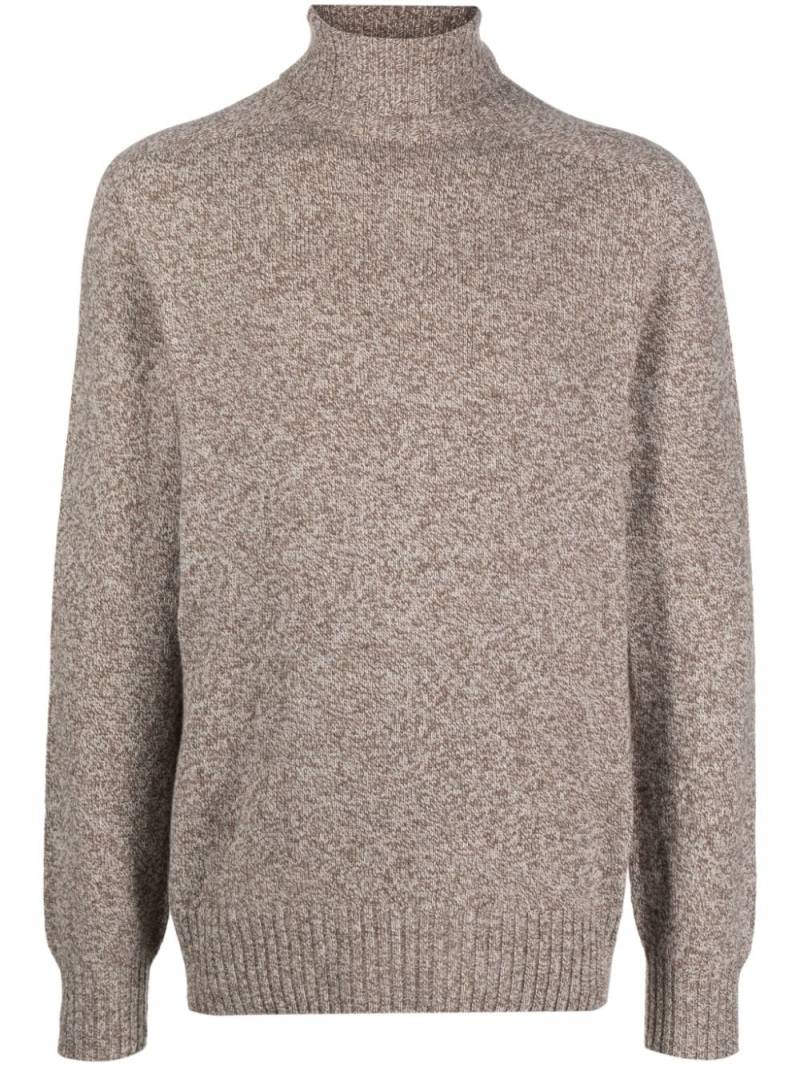 Officine Generale roll-neck long-sleeved jumper - Neutrals von Officine Generale