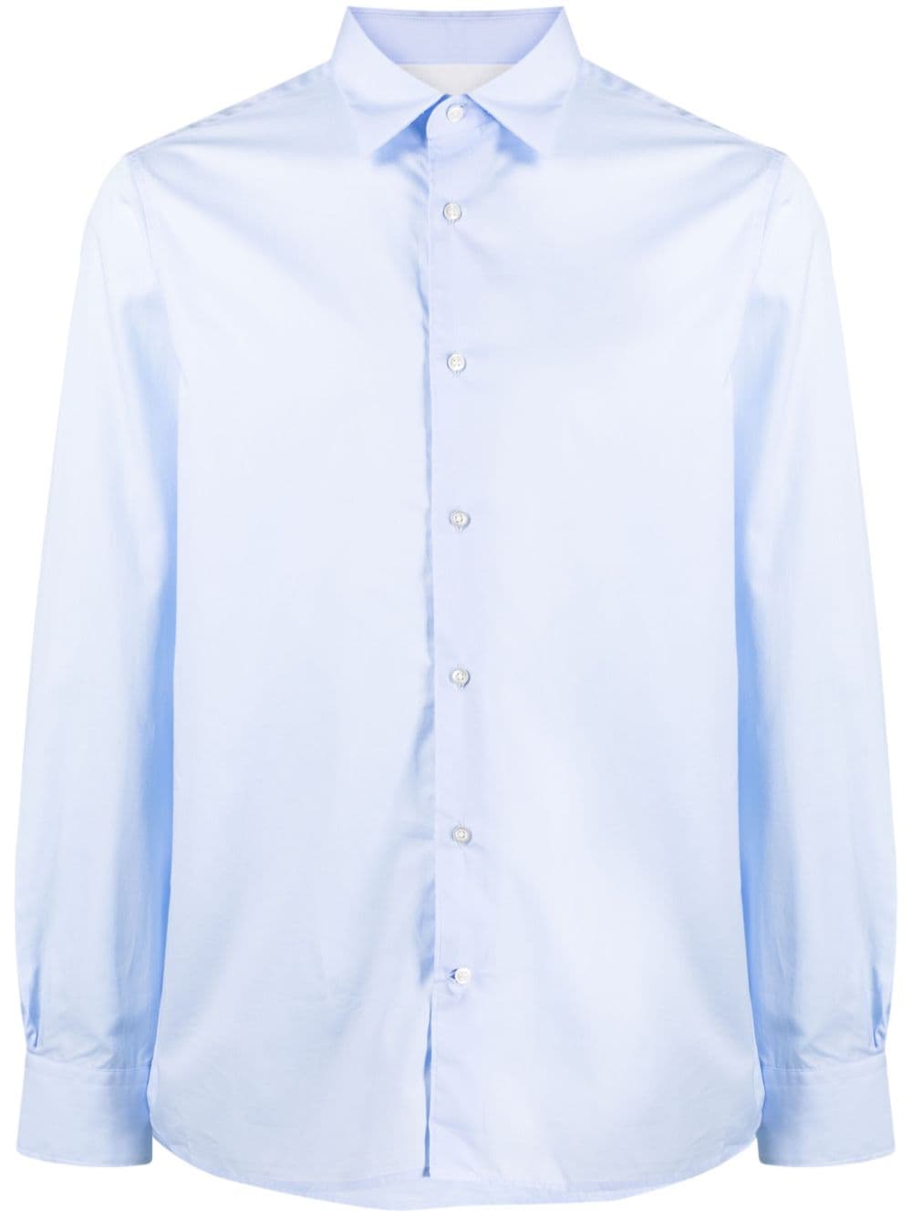 Officine Generale straight-cut cotton shirt - Blue von Officine Generale