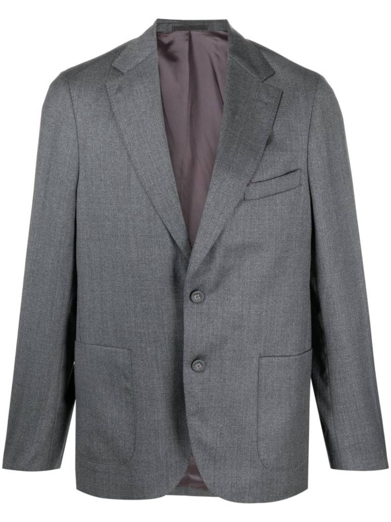 Officine Generale tailored single-breasted blazer - Grey von Officine Generale