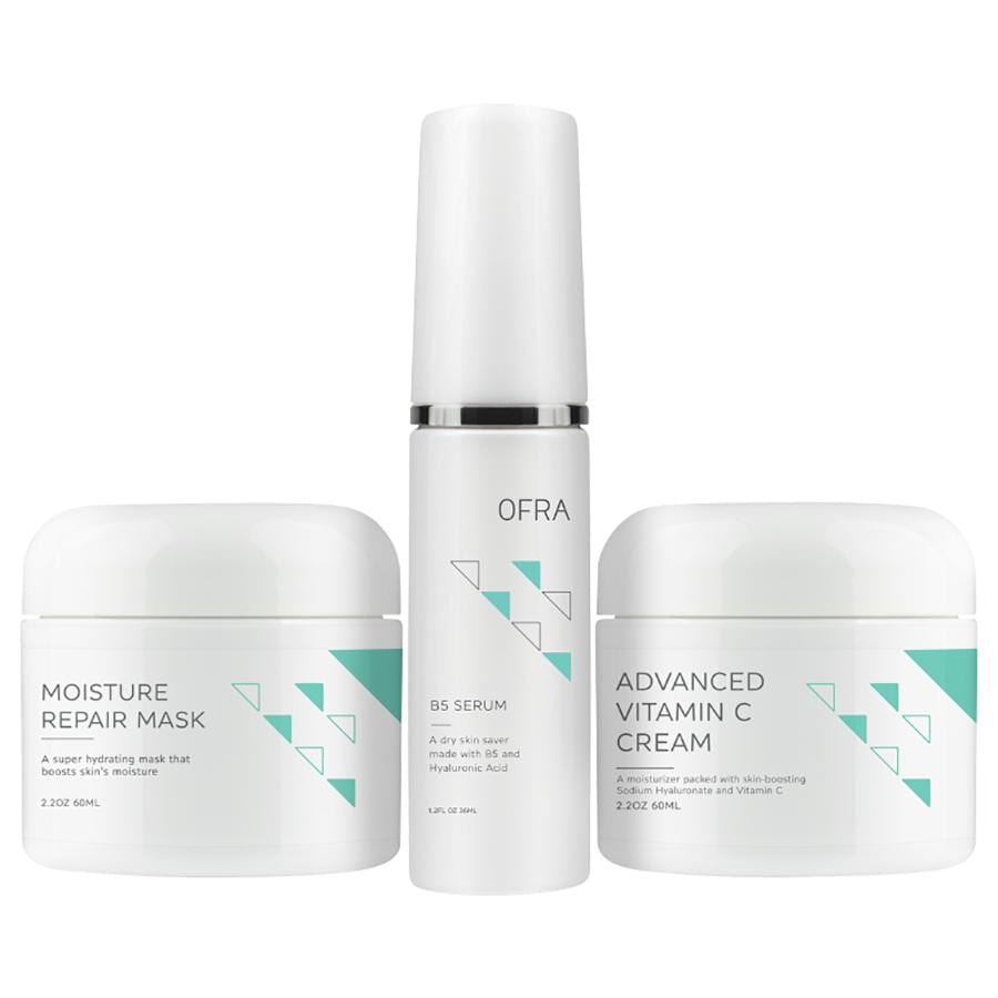 Ofra Cosmetics  Ofra Cosmetics Dry Skin Solution Trio gesichtspflege 130.0 ml von Ofra Cosmetics