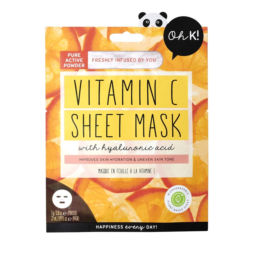 Oh K!  Oh K! Vitamin C Powder Sheet Mask tuchmaske 30.0 ml von Oh K!