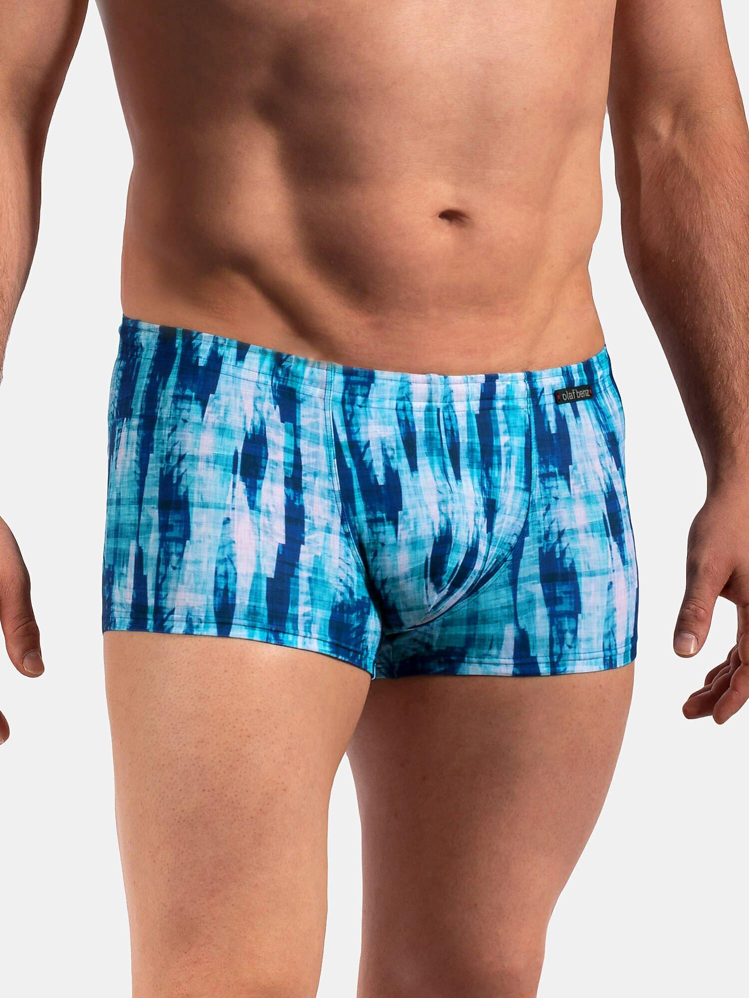 Badeshorty Herren Blau S von Olaf benz