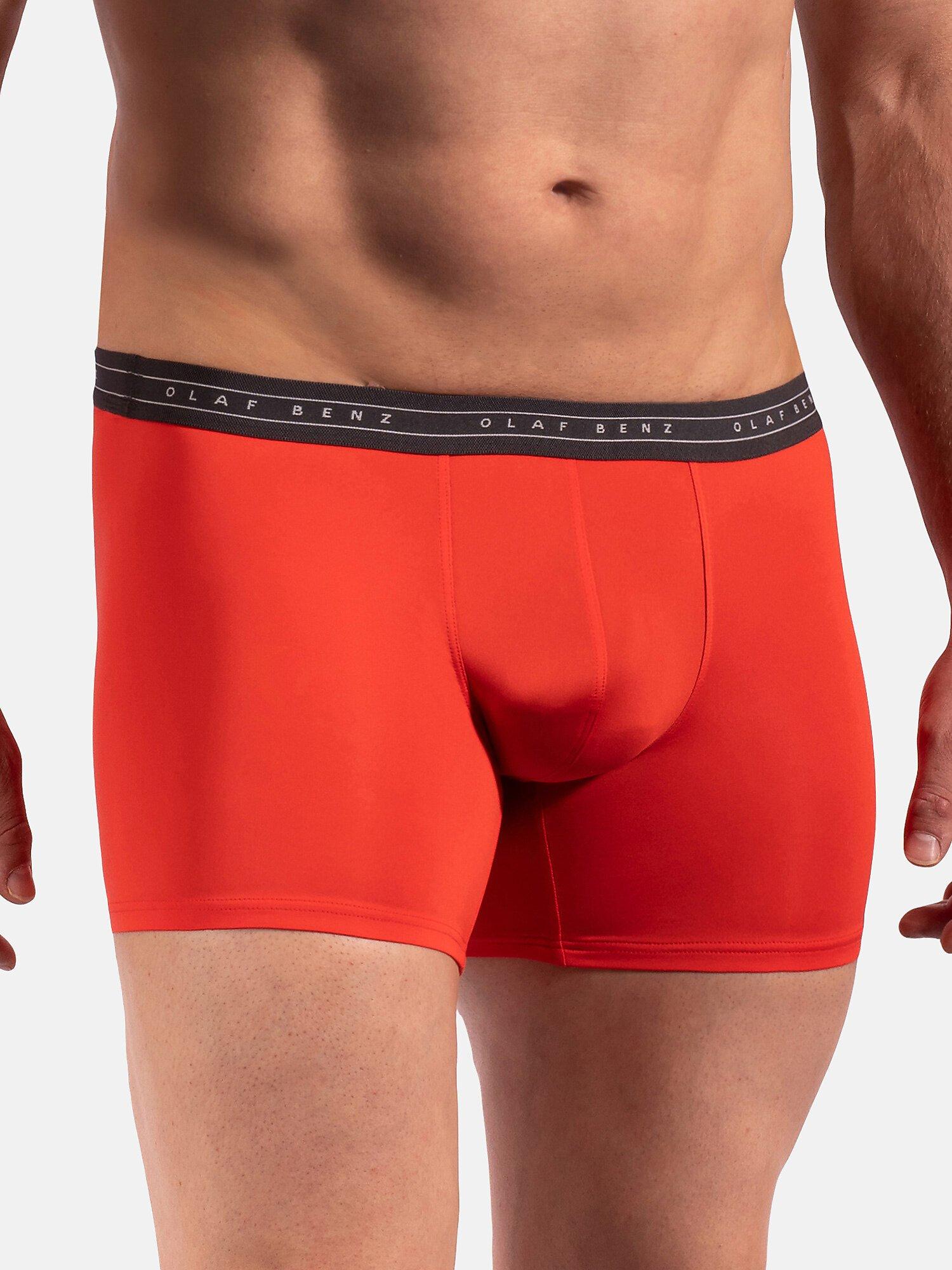 Boxer Red2264 Herren Orange XL von Olaf benz