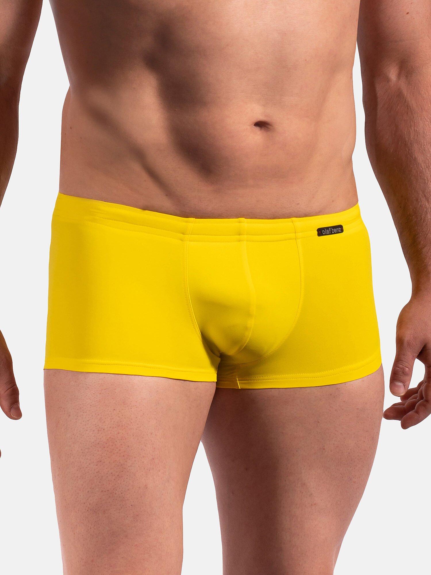 Mini-badeshorty Herren Gelbgold XL von Olaf benz